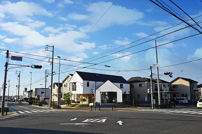 常滑の美容室と住宅（戸建住宅）