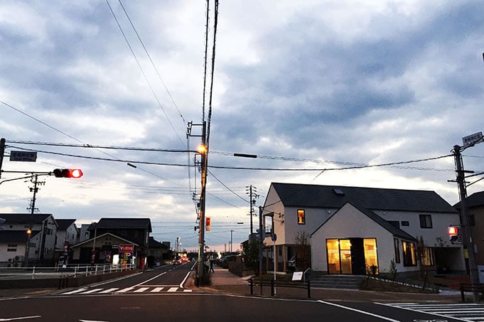 常滑の美容室と住宅（戸建住宅）