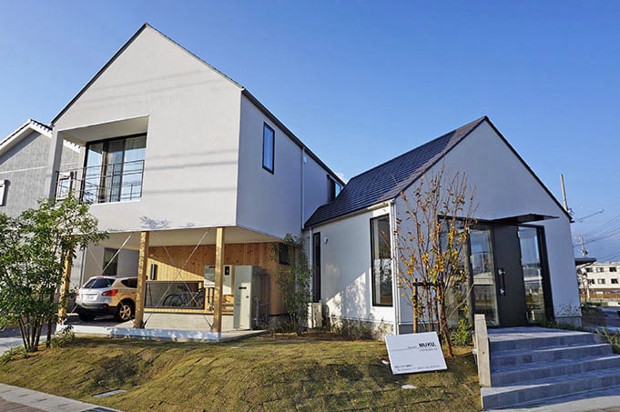 常滑の美容室と住宅（戸建住宅）